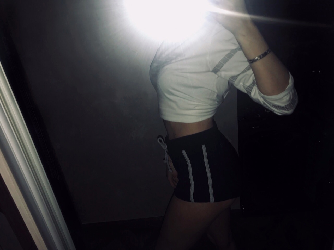 Steamy blonde teen nude arching on silk sheets, erotic glow in dim room light