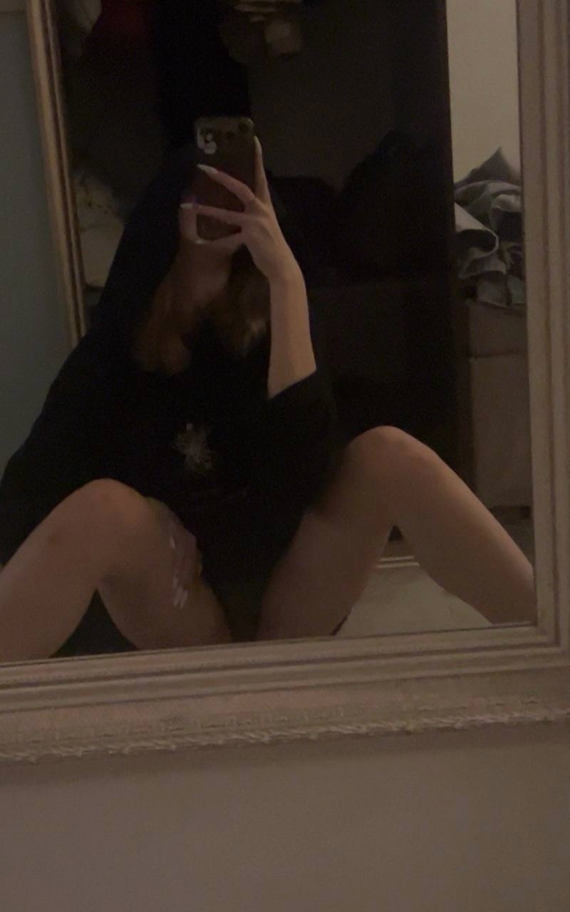 18yo with messy bun cute nude